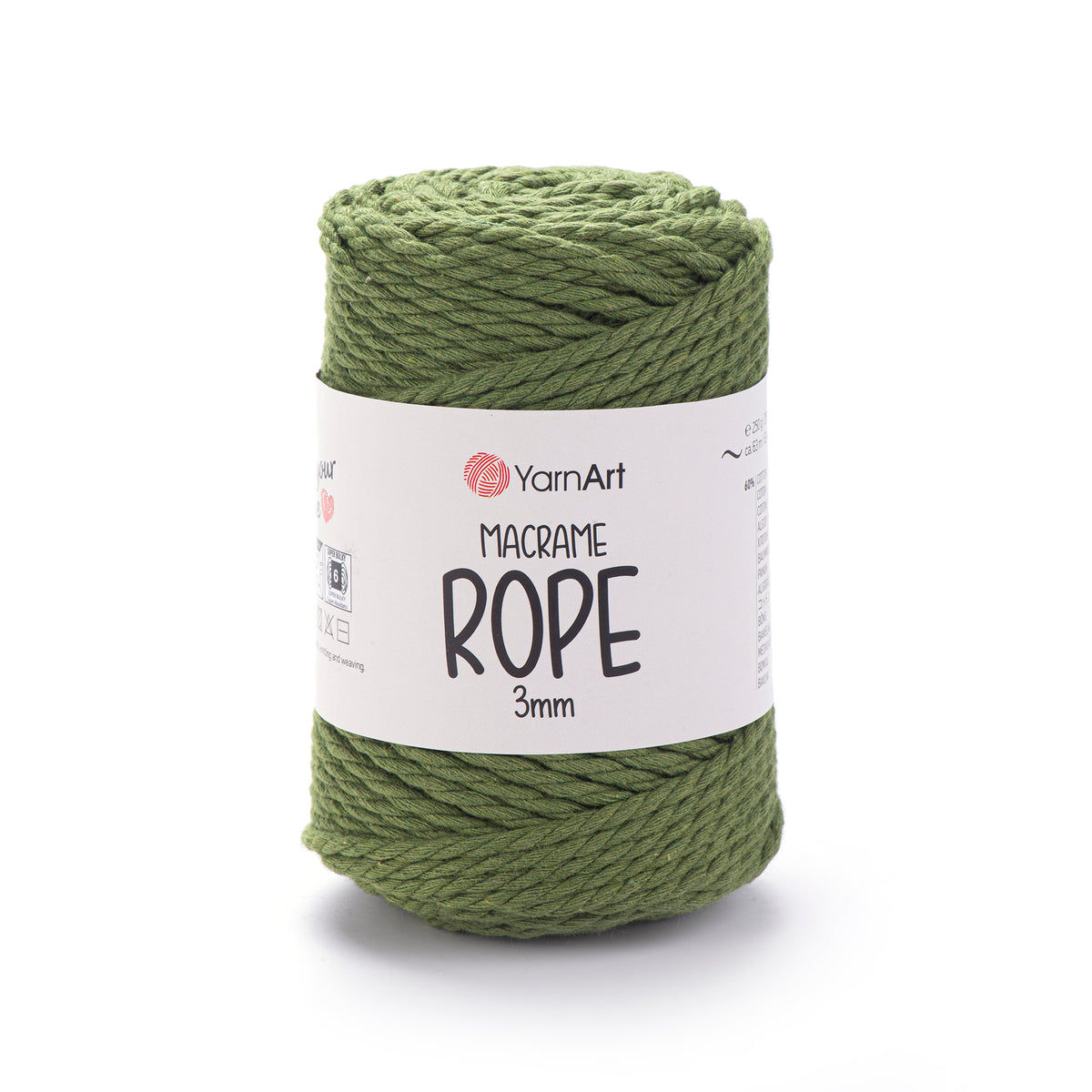Yarn Art Macrame Rope 3 mm